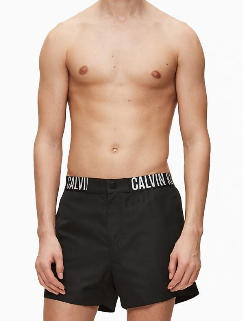 Calvin Klein pánské černé plavky CHINO WB č.1