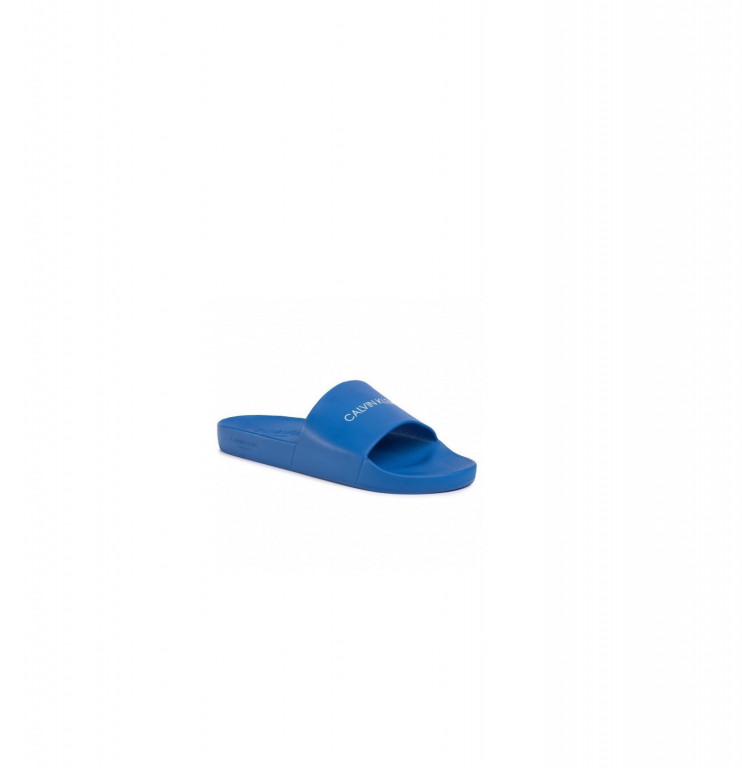 Calvin Klein pánské modré pantofle ONE MOLD SLIDE č.1
