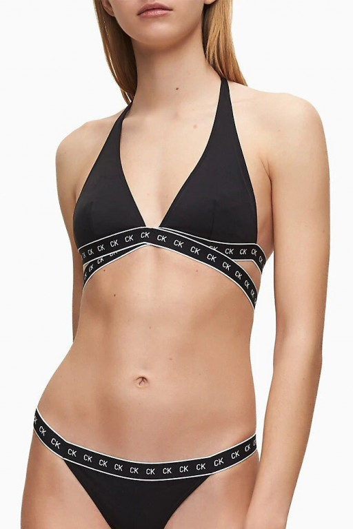 Calvin Klein dámský černý bikiny top HIGH APEX TRIANGLE-RP č.1