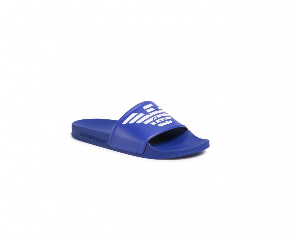 Emporio Armani pánské modré pantofle č.1