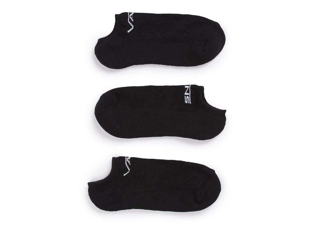 VANS pánské černé kotníkové ponožky | 3 ks č.1