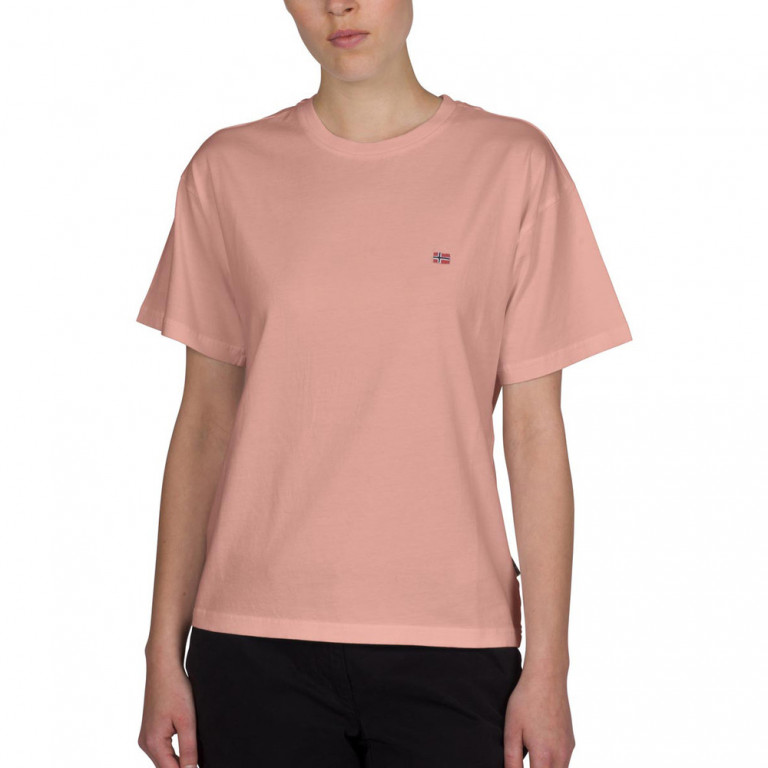 NAPAPIJRI dámské růžové tričko SALIS SS W PINK WOODROSE č.1
