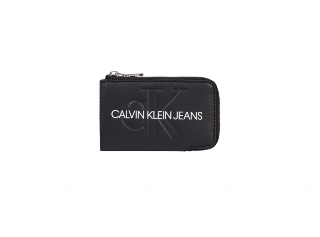 Calvin Klein dámská černá peněženka ZIP AROUND J č.1