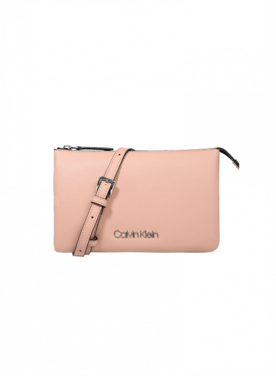 Calvin Klein dámská růžová crossbody kabelka EW CROSSBODY DOUBLE č.1