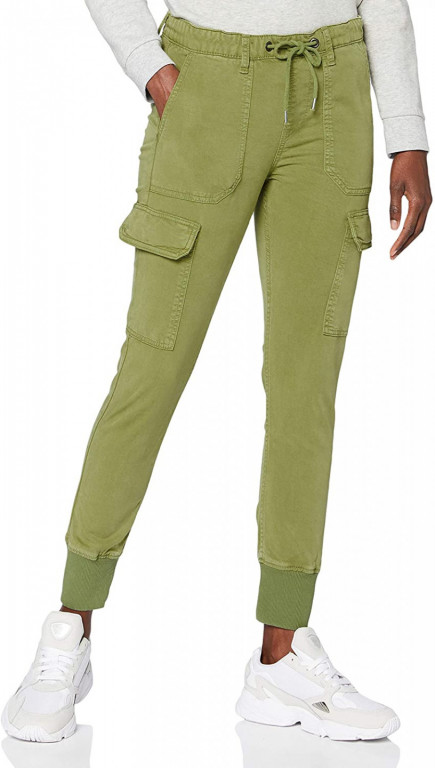 Pepe Jeans dámské zelené kapsové kalhoty Crusade č.1
