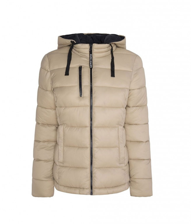 Pepe Jeans dámská béžová zimní bunda CATA č.1