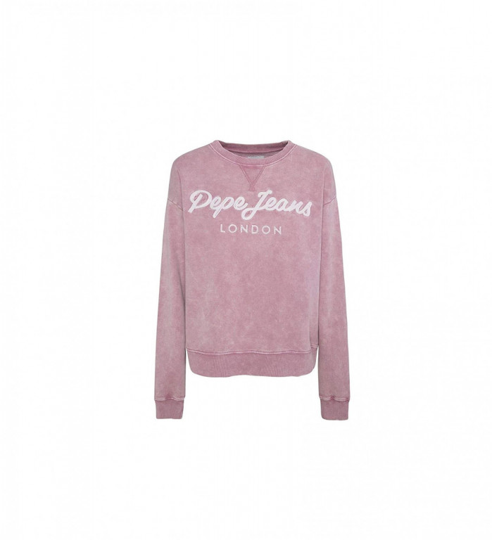 Pepe Jeans dámská světle růžová mikina NORA č.1