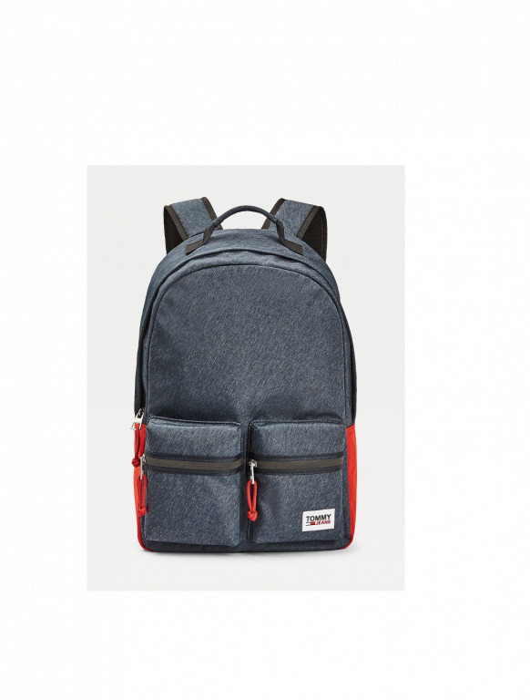 Tommy Jeans modrý batoh COLLEGE TECH BACKPACK CHAM č.1