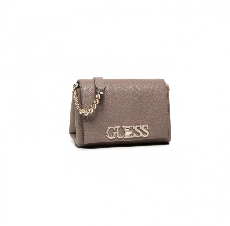GUESS dámská šedá crossbody kabelka UPTOWN CHIC MINI CROSSBODY č.1