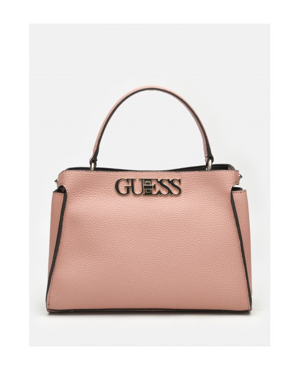Guess uptown online chic turnlock satchel