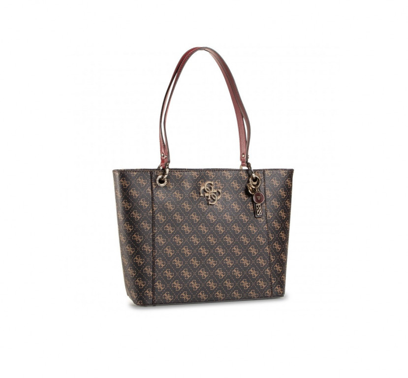 GUESS dámská hnědá kabelka NOELLE ELITE TOTE č.1
