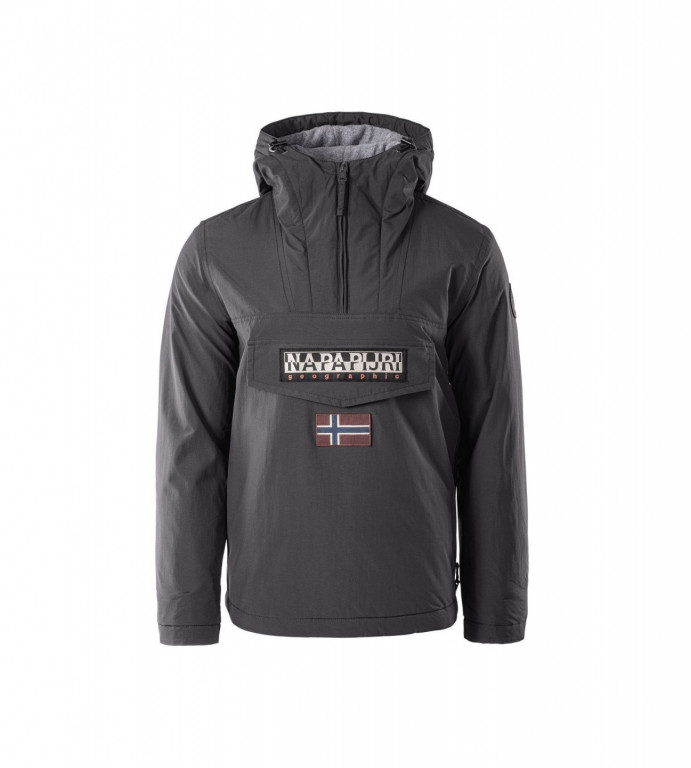 NAPAPIJRI pánská tmavě šedá bunda RAINFOREST WINTER 2 č.1