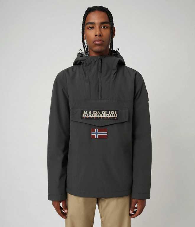 NAPAPIJRI pánská tmavě šedá bunda RAINFOREST WINTER 2 č.2