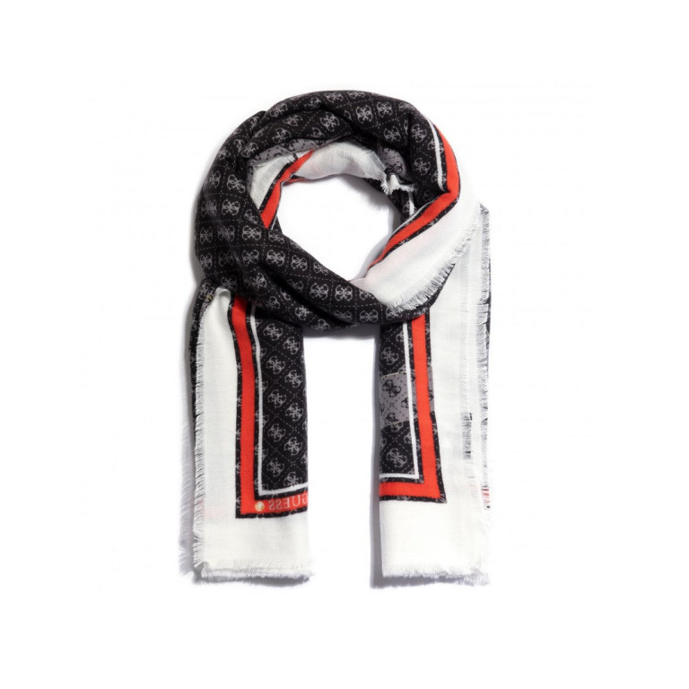 GUESS dámský černý šátek JENSEN č.1