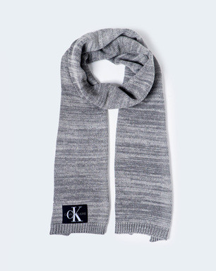 Calvin Klein pánská šedá šála SCARF MONO č.1