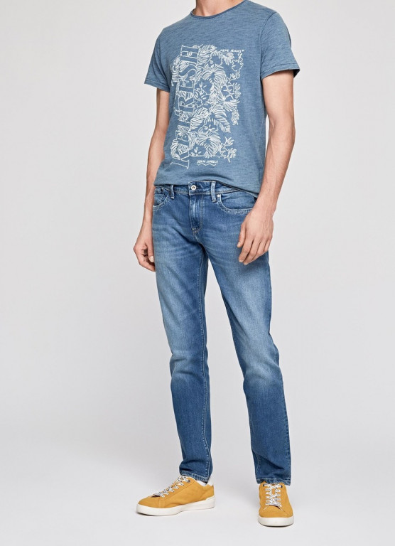 Pepe Jeans pánské světle modré džíny HATCH č.1