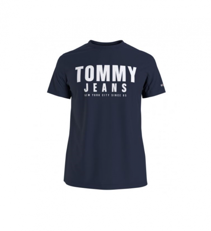 TOMMY JEANS pánské tmavě modré tričko TJM CENTER CHEST TOMMY GRAPHIC č.1
