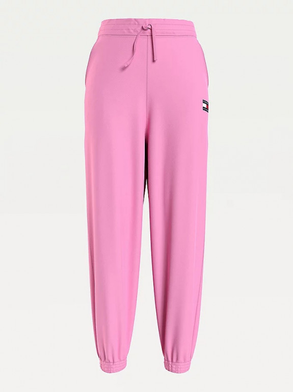 Tommy Jeans dámské růžové tepláky TJW RELAXED HRS BADGE SWEATPANT č.1