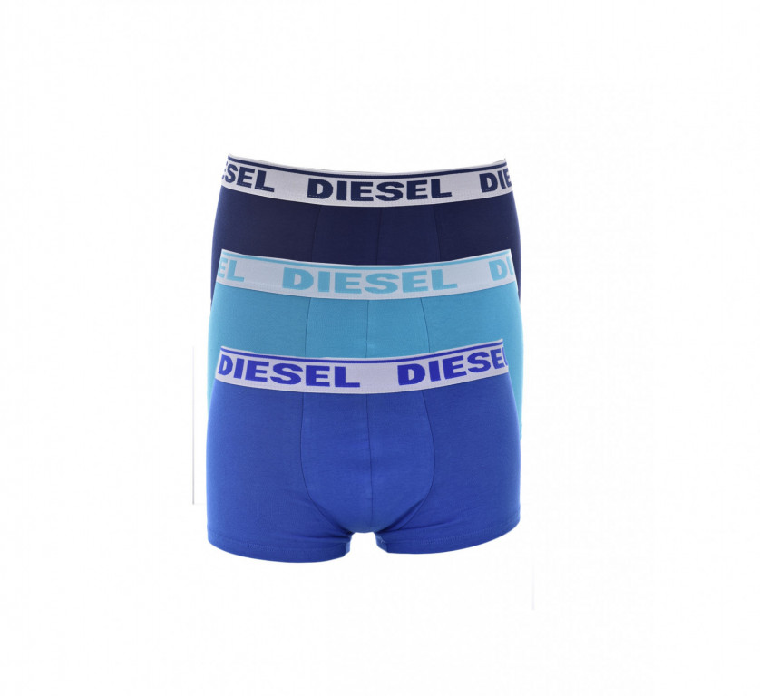 Diesel pánské modré boxerky | 3 kusy č.1