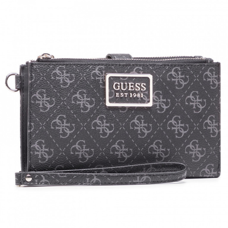 GUESS dámská velká černá peněženka TYREN č.2