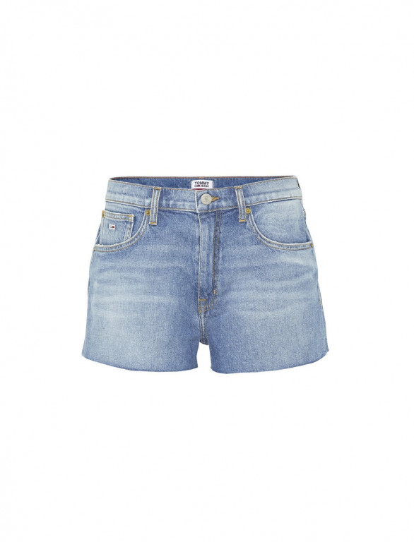 TOMMY JEANS dámské modré kraťasy DENIM HOTPANTS ANBM č.1