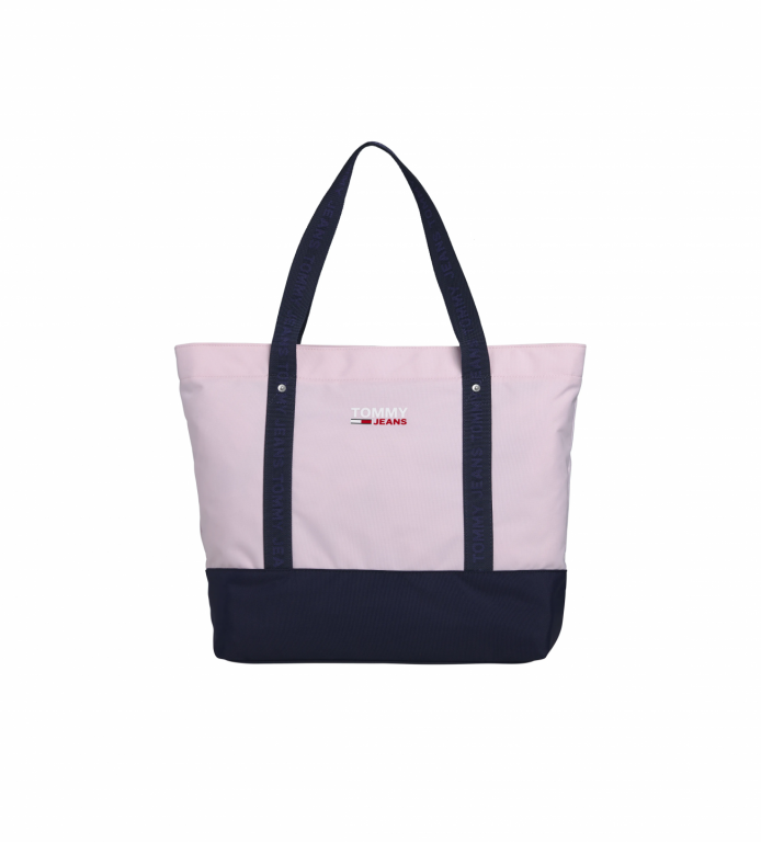 Tommy Jeans světle růžová sportovní kabelka TJW TOTE č.1