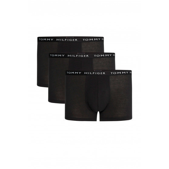Tommy Hilfiger pánské černé boxerky 3 ks v balení RECYCLED ESSENTIALS č.1