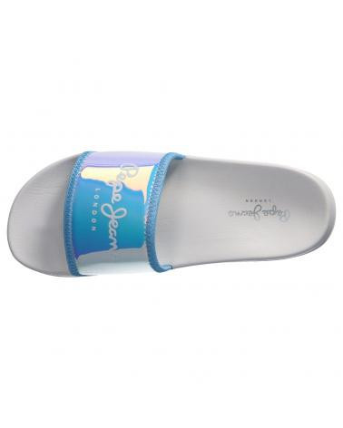 Pepe Jeans dámské metalické pantofle SLIDER CORNY č.4