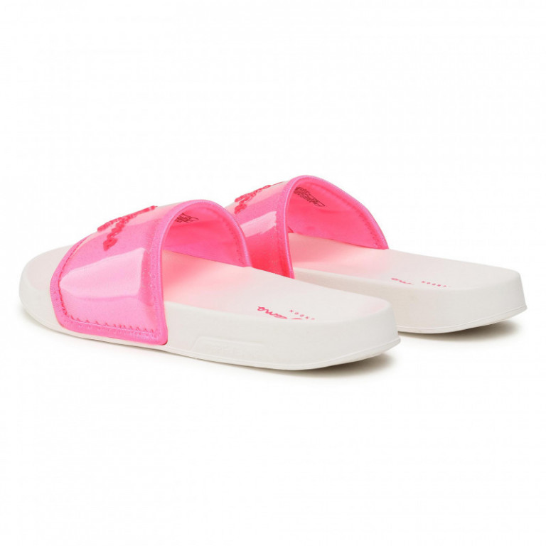 Pepe Jeans dámské růžové pantofle SLIDER CRYSTAL č.6