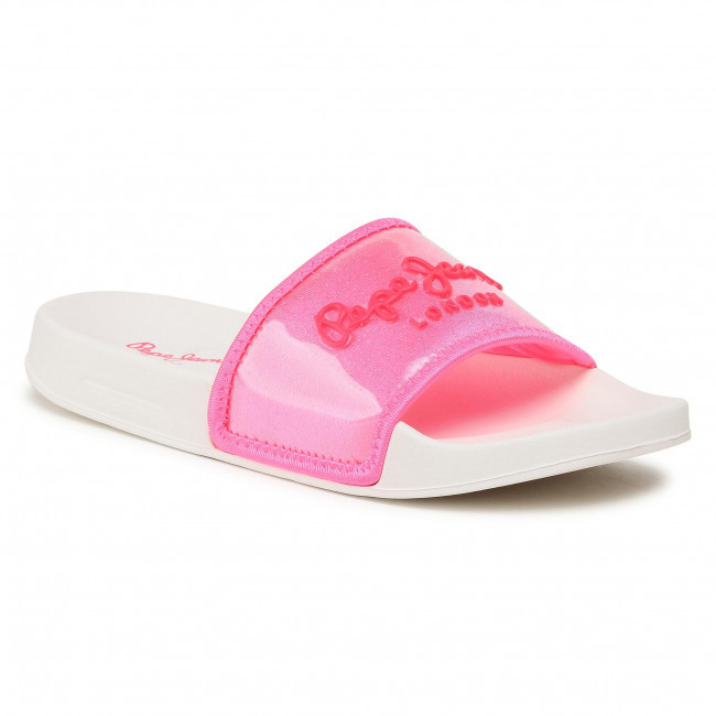 Pepe Jeans dámské růžové pantofle SLIDER CRYSTAL č.2