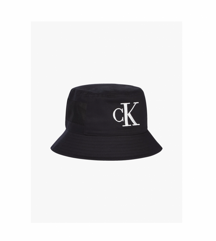 Calvin Klein Jeans pánský černý klobouk MESH MONO BUCKET č.1