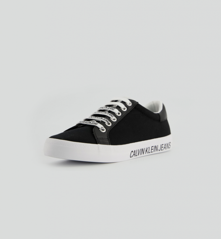 Calvin Klein dámské černé tenisky LOW PROFILE SNEAKER LACEUP CO č.1
