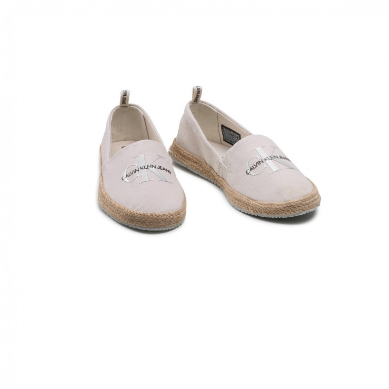 Calvin Klein dámské béžové espadrilky ESPADRILLE PRINTED CO č.1