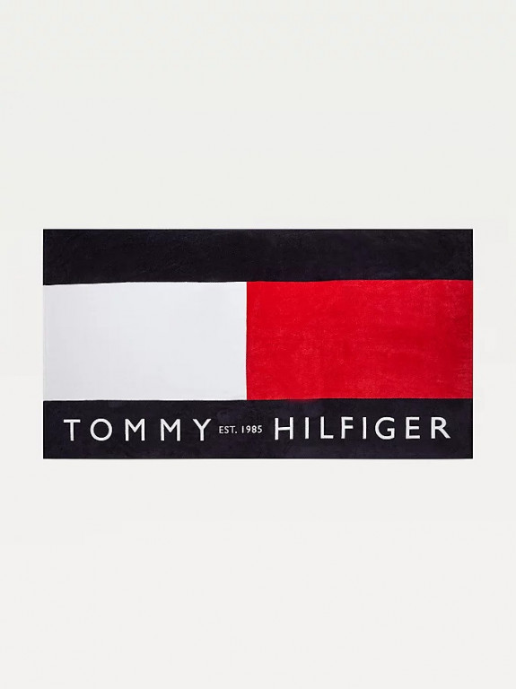 Tommy Hilfiger pánský ručník s logem vlajky TOWEL č.1