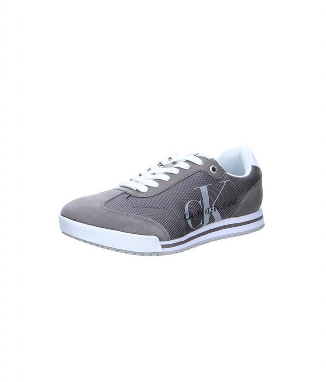 Calvin Klein pánské šedé tenisky LOW PROFILE SNEAKER LACEUP PES č.1