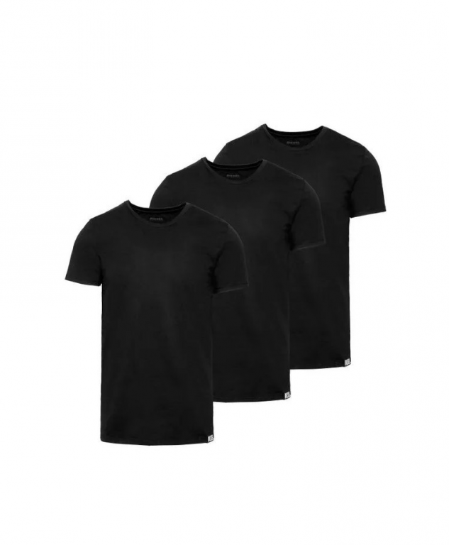 Diesel pánská černá trička | 3 PACK RANDAL č.1