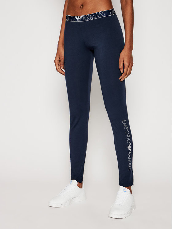 EMPORIO ARMANI dámské tmavě modré legíny TIGHTS č.1