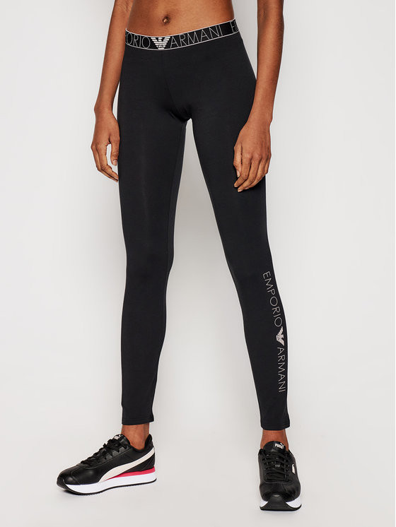 EMPORIO ARMANI dámské černé legíny TIGHTS č.1