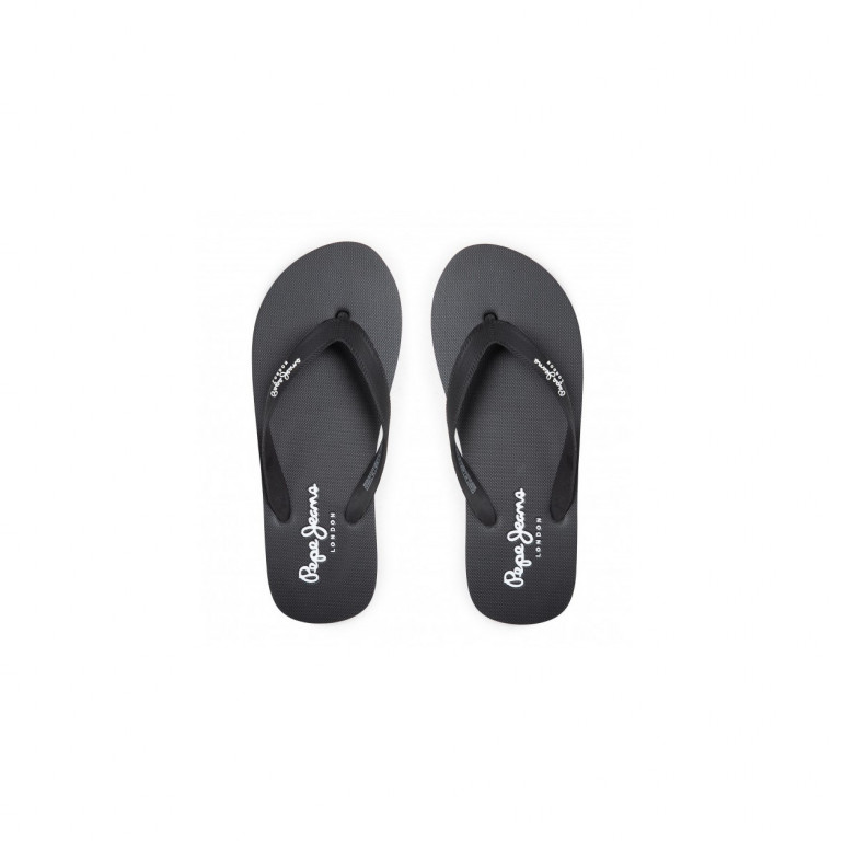 Pepe Jeans pánské černé žabky Bay Beach Man č.1