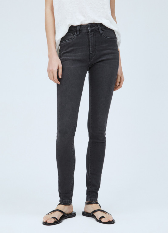 Pepe Jeans dámské šedé džíny REGENT č.1