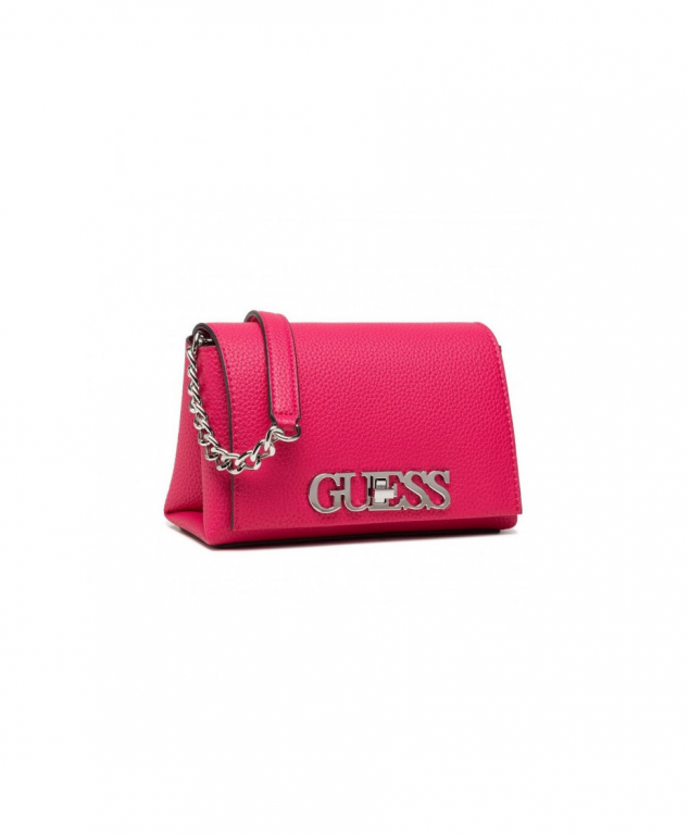 GUESS dámská červená crossbody kabelka UPTOWN CHIC MINI CROSSBODY č.1