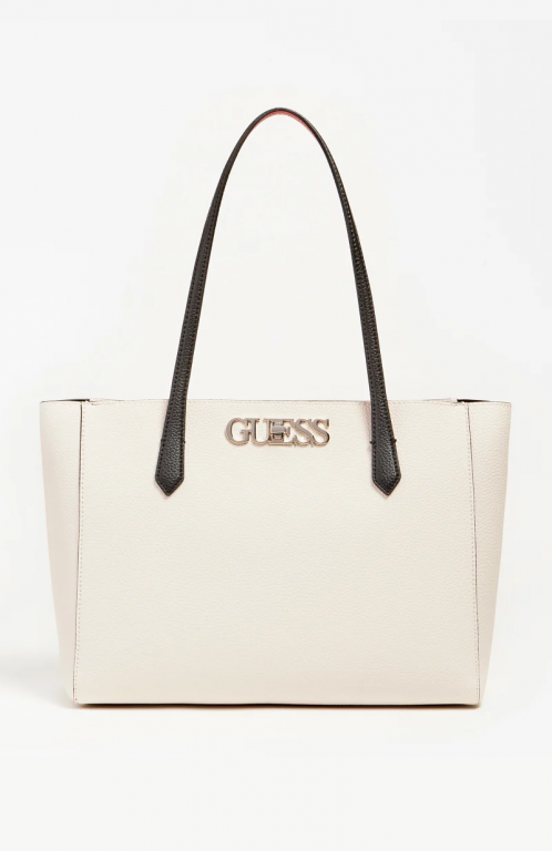 GUESS dámská béžová kabelka UPTOWN CHIC ELITE SHOPPER č.1