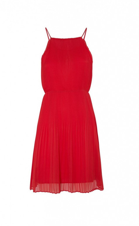 Pepe Jeans dámské červené šaty MINE č.1