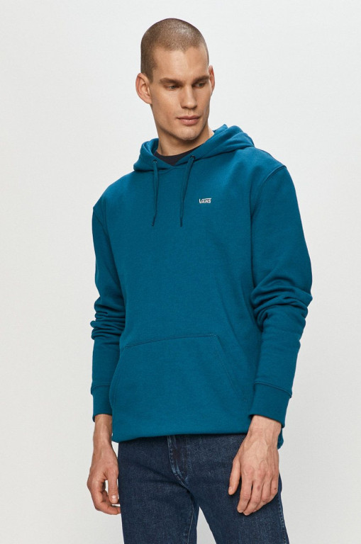 VANS pánská tyrkysová mikina BASIC PULLOVER FLEECE č.1