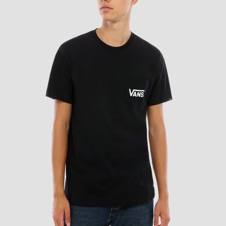 VANS pánské černé tričko s krátkým rukávem OTW CLASSIC č.1