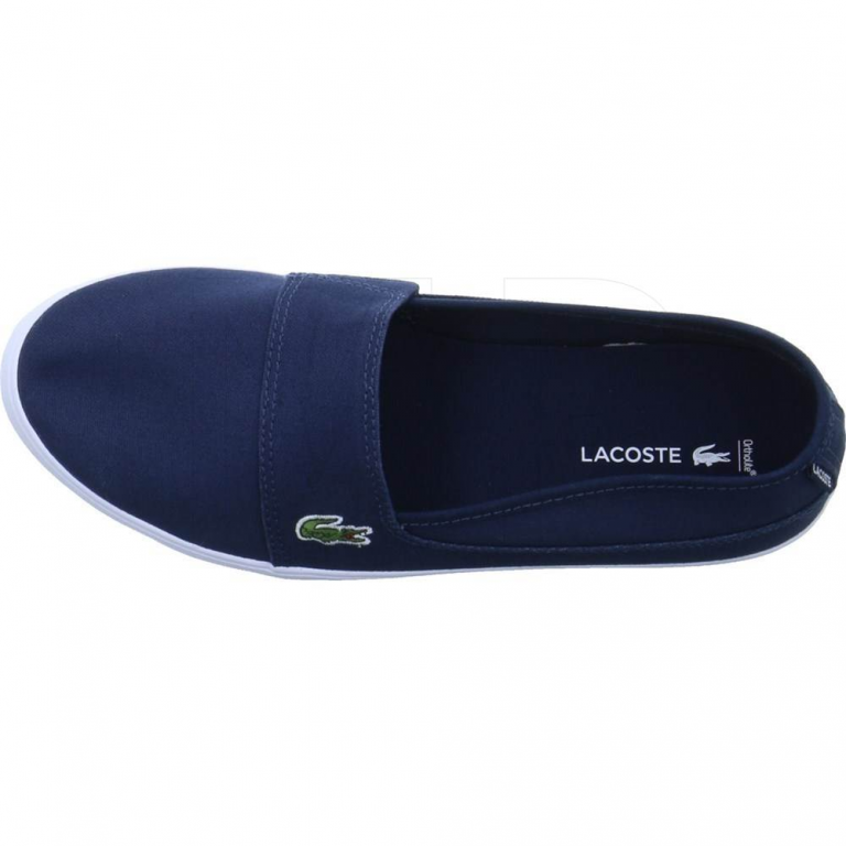 LACOSTE dámské modré nazouváky MARICE č.4
