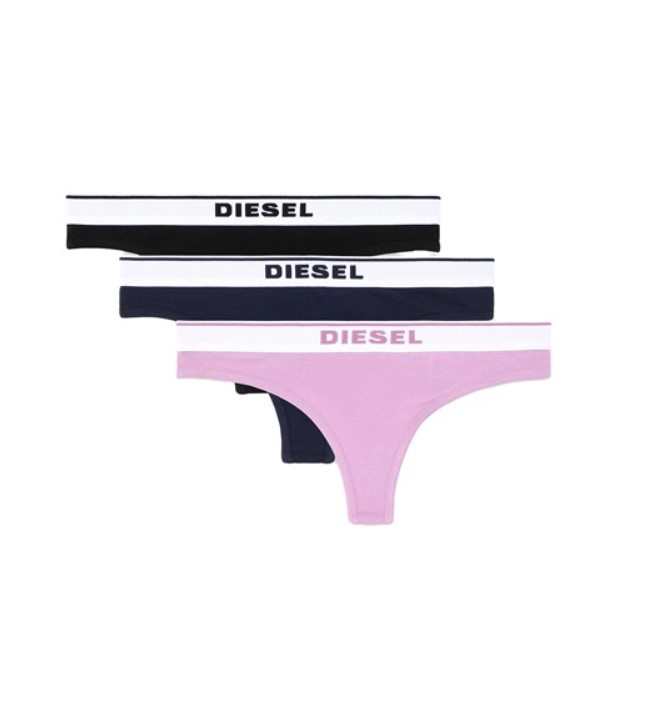 Diesel dámské barevné tanga |3 pack UFST-STARS-THREEPACK STRING č.1