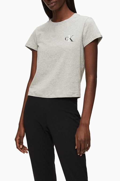 Calvin Klein dámské šedé tričko CK ONE č.1