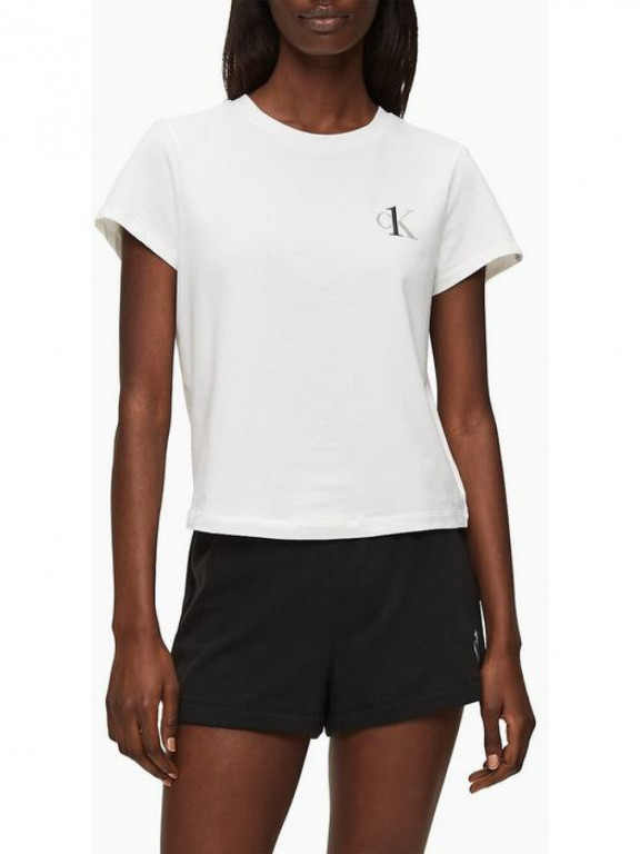 Calvin Klein dámské bílé tričko CK ONE č.1