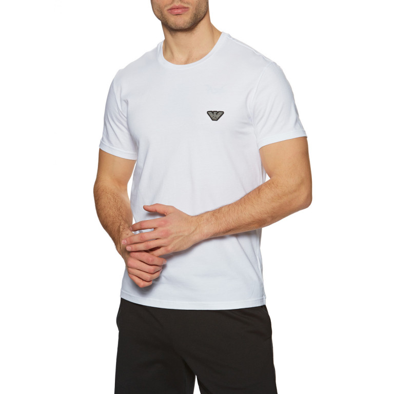EMPORIO ARMANI pánské bílé tričko č.1